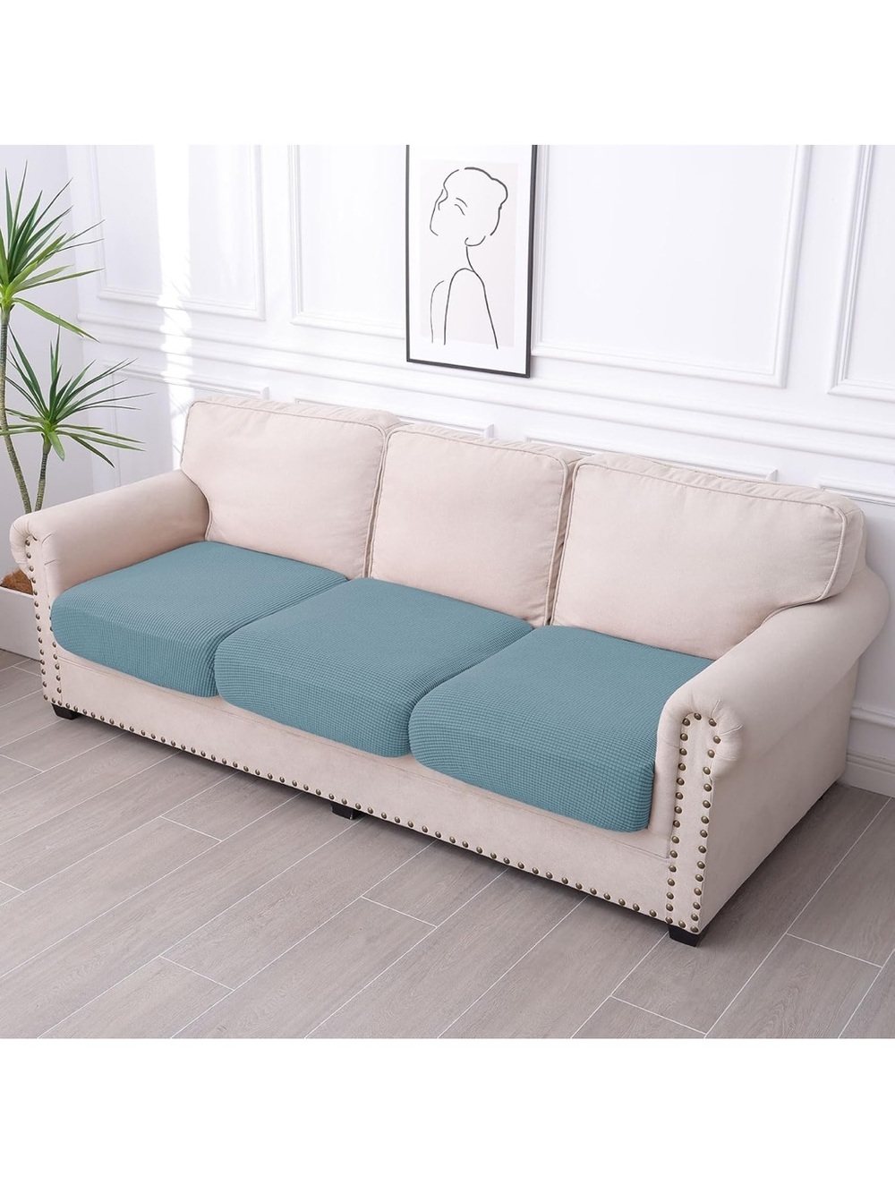 Waterproof Couch Cushion Covers For Pets, Non Slip Sofa Seat Cover - Picture 8 of 9